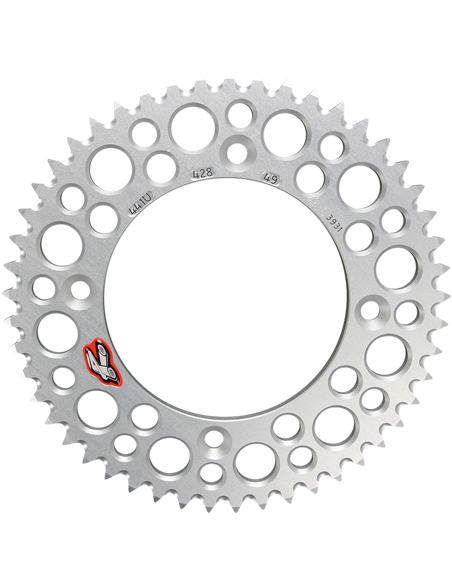 Rear sprocket Renthal R 428 49 teeth Si Ul Sc 441U-428-49GPSI