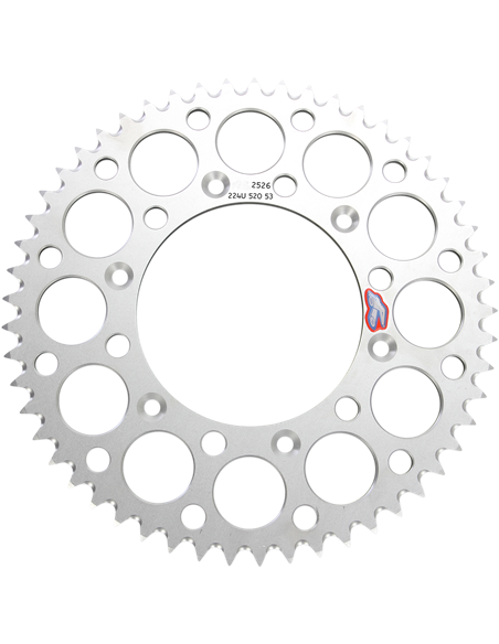 Rear sprocket Renthal R 520 53 teeth Si Ul Sc 224U-520-53GPSI