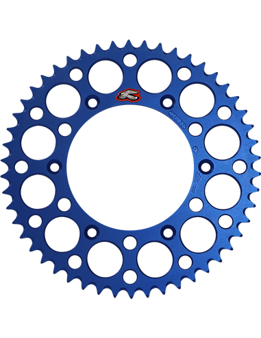Rear sprocket Renthal R 520 50 teeth Bl Ul Sc 224U-520-50GPBU