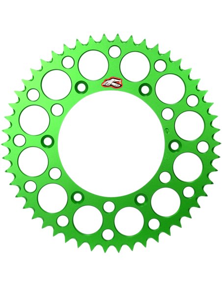 Rear sprocket Renthal R 520 48 teeth Gn Ul Sc 112U-520-48GEGN