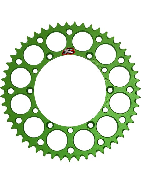 Rear sprocket Renthal R 520 51 teeth Gn Ul Sc 112U-520-51GEGN