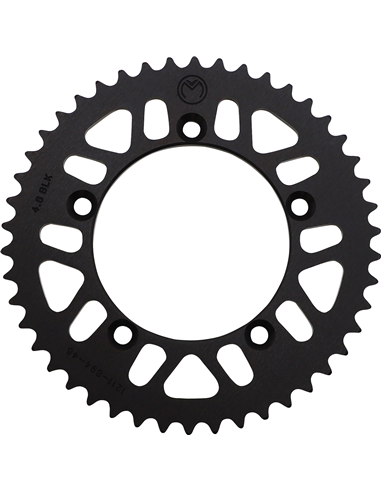 Corona de aluminio Ktm 46T Blk Moose Racing Hp 1211-894-46-10
