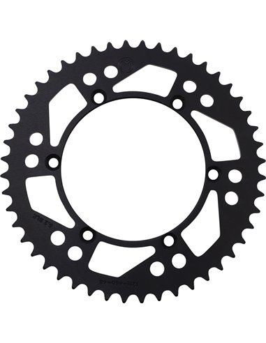 Cremalheira de alumínio Kaw 48T Blk Moose Racing HP 1211-460-48-10