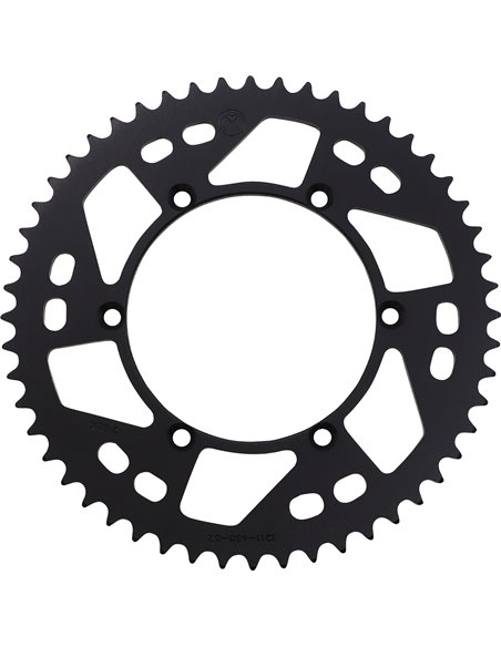 Aluminum rear sprocket Kaw 52T Blk Moose Racing Hp 1211-460-52-10