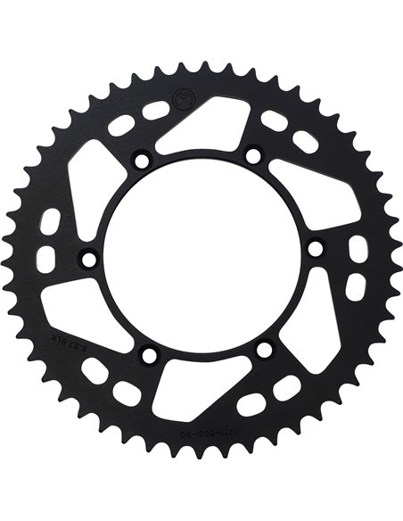 Suz 50T Blk Moose Racing Hp Couronne en aluminium 1211-808-50-10
