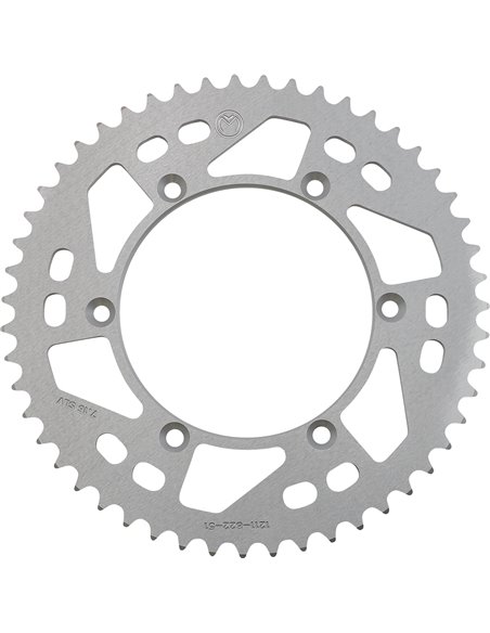 Corona de aluminio Husq 51T Sil Moose Racing Hp 1211-822-51-11