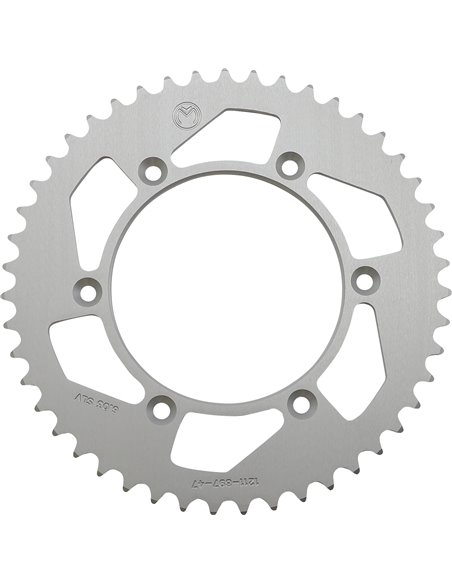 Aluminum rear sprocket Ktm 47T Silv Moose Racing Hp 1211-897-47-11