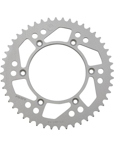Corona d'alumini Ktm 48T Silv Moose Racing Hp 1211-897-48-11