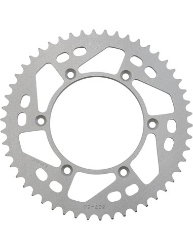 Aluminum rear sprocket Ktm 50T Silv Moose Racing Hp 1211-897-50-11