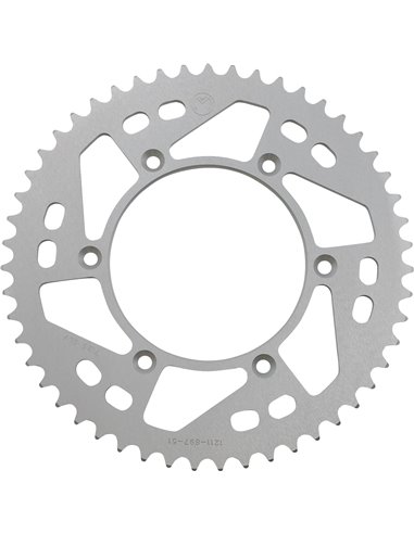 Aluminum rear sprocket Ktm 51T Silv Moose Racing Hp 1211-897-51-11