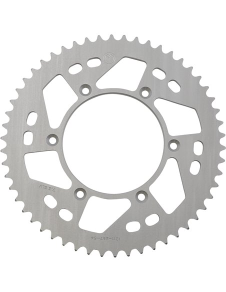Couronne aluminium Ktm 54T Silv Moose Racing Hp 1211-897-54-11