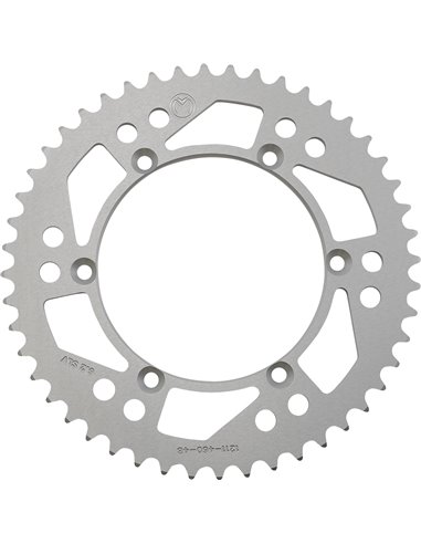 Kaw 48T Silv Moose Racing Hp Couronne en aluminium 1211-460-48-11