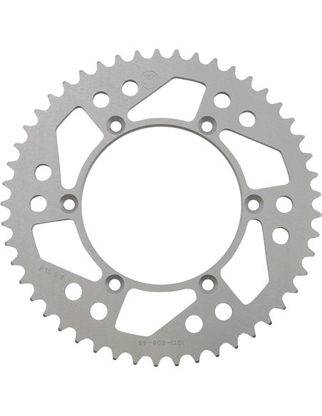 Suz 49T Silv Moose Racing Hp Aluminium Couronne 1211-808-49-11