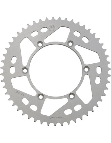 Suz 51T Silv Moose Racing Hp Aluminium Couronne 1211-808-51-11