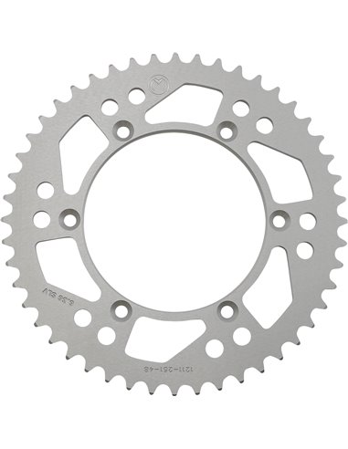 Cremalheira de alumínio Yam 48T Silv Moose Racing HP 1211-251-48-11