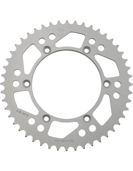 Corona d'alumini Yam 48T Silv Moose Racing Hp 1211-251-48-11