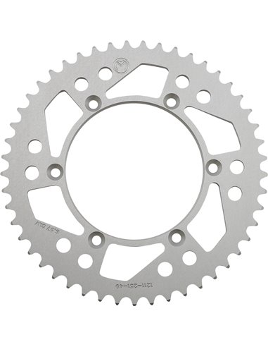 Yam 49T Silv Moose Racing Hp Aluminum rear sprocket 1211-251-49-11