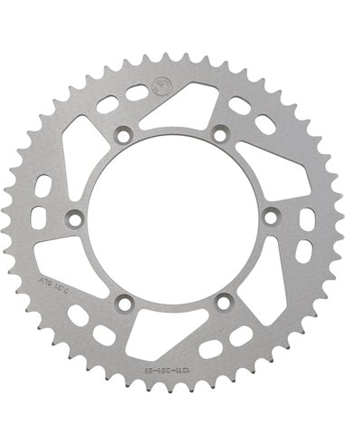 Couronne aluminium Yam 51T Silv Moose Racing Hp 1211-251-51-11