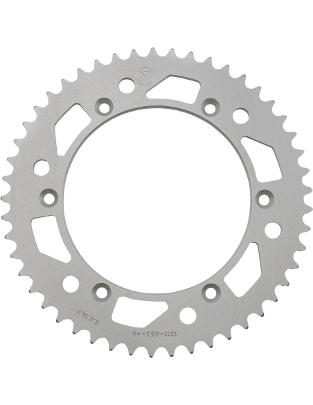 Cremalheira de alumínio Yam 49T Silv Moose Racing HP 1211-853-49-11