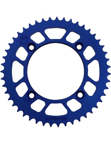 Cremalheira de alumínio Yam 47T Blue Moose Racing HP 1211-798-47-12