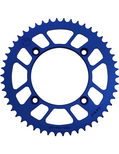 Yam 50T Blue Moose Racing Aluminum Cremalheira Hp 1211-798-50-12