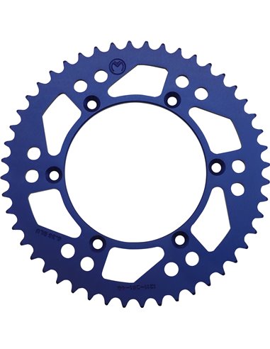 Corona de aluminio Yam 48T Blue Moose Racing Hp 1211-251-48-12