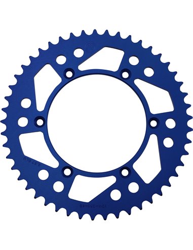 Yam 49T Blue Moose Racing Aluminum rear sprocket Hp 1211-251-49-12