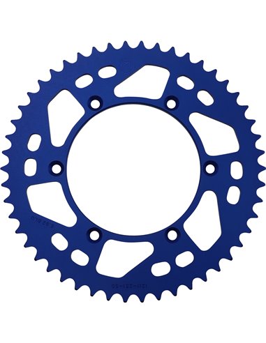 Corona de aluminio Yam 50T Blue Moose Racing Hp 1211-251-50-12