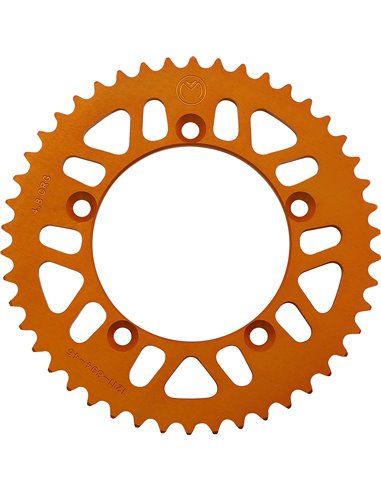Aluminum rear sprocket Ktm 46T Orng Moose Racing Hp 1211-894-46-14