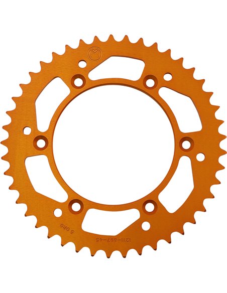 Corona d'alumini Ktm 45T Orng Moose Racing Hp 1211-897-45-14