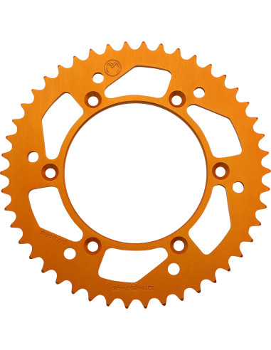 Aluminum rear sprocket Ktm 46T Orng Moose Racing Hp 1211-897-46-14