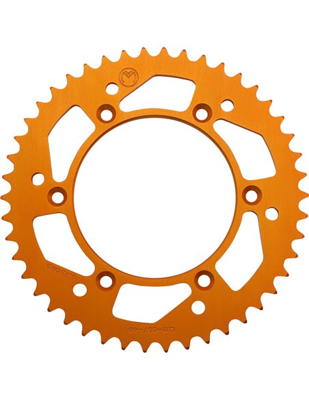Corona de aluminio Ktm 46T Orng Moose Racing Hp 1211-897-46-14