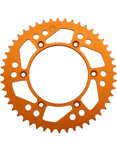 Aluminum rear sprocket Ktm 48T Orng Moose Racing Hp 1211-897-48-14
