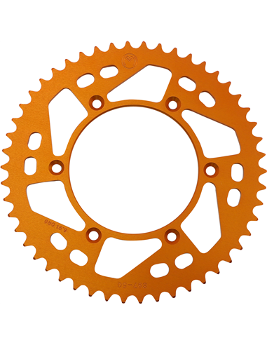 Corona de aluminio Ktm 50T Orng Moose Racing Hp 1211-897-50-14