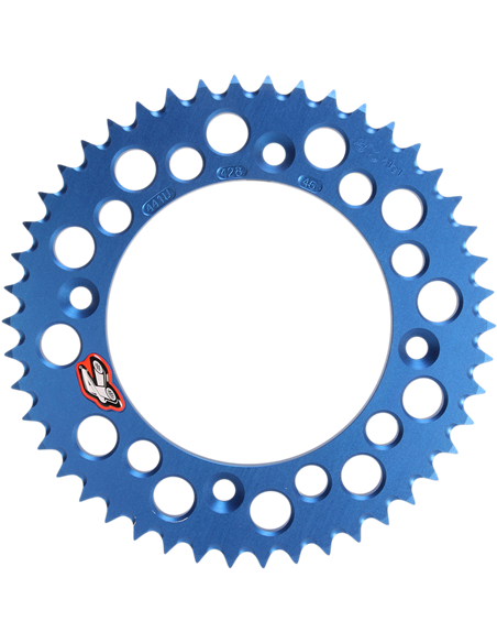 Renthal Rear sprocket R 428 46 teeth Bl Ul Sc 441U-428-46GPBU