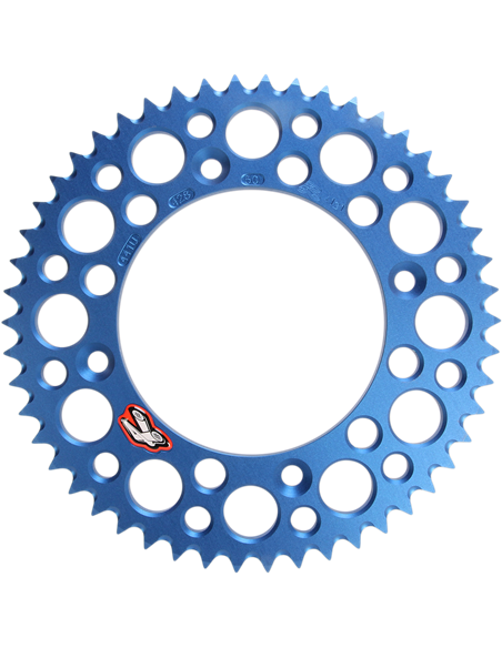 Renthal Rear sprocket R 428 50 teeth Bl Ul Sc 441U-428-50GPBU