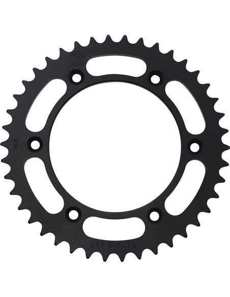 Cremalheira de alumínio Beta 42T Blk Moose Racing Hp 1211-Bet-42-10