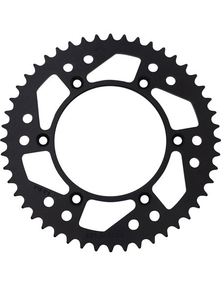 Aluminum rear sprocket Beta 48T Blk Moose Racing Hp 1211-Bet-48-10