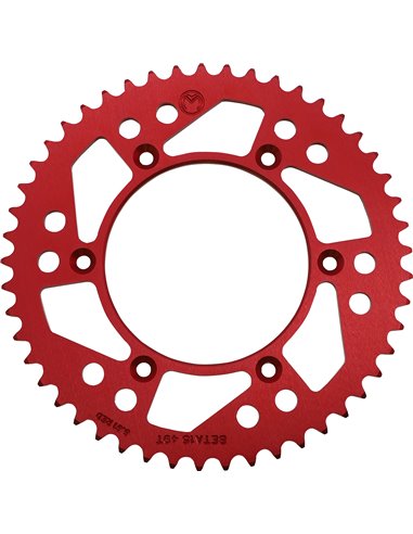 Aluminum rear sprocket Beta 49T Red Moose Racing Hp 1211-Bet-49-13