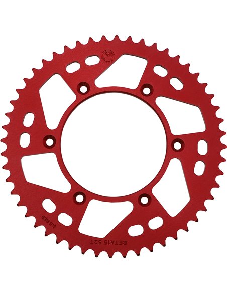 Aluminum rear sprocket Beta 52T Red Moose Racing Hp 1211-Bet-52-13