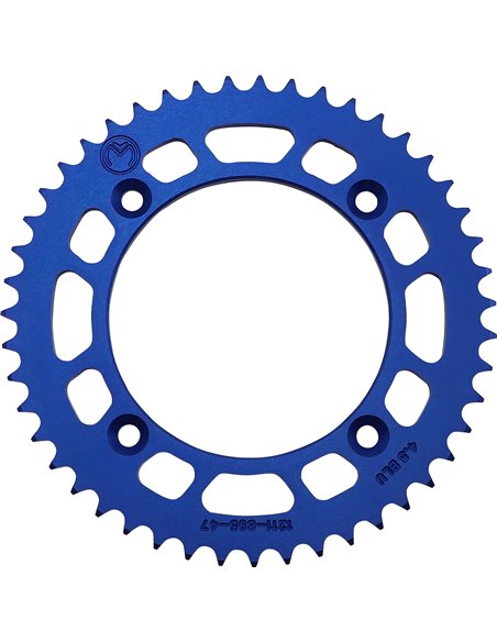 Cremalheira de alumínio Ktm 47T Blue Moose Racing HP 1211-895-47-12