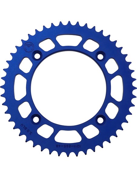 Corona de aluminio Ktm 48T Blue Moose Racing Hp 1211-895-48-12