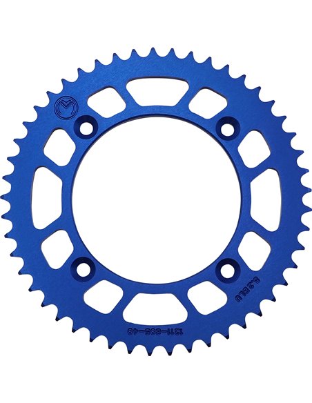 Corona d'alumini Ktm 49T Blue Moose Racing Hp 1211-895-49-12