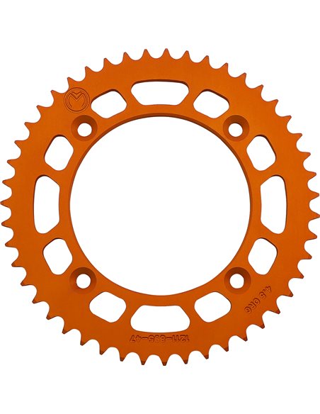 Cremalheira de alumínio Ktm 47T Orng Moose Racing HP 1211-895-47-14