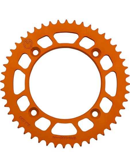 Aluminum rear sprocket Ktm 48T Orng Moose Racing Hp 1211-895-48-14