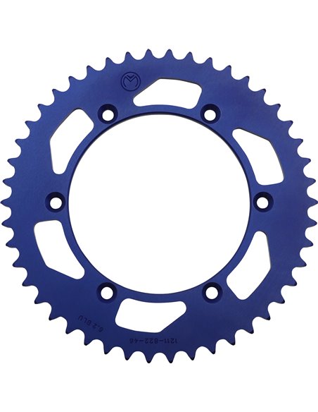 Couronne en aluminium Hus 46T Blue Moose Racing Hp 1211-822-46-12