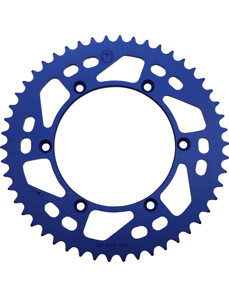 Cremalheira de alumínio Hus 50T Blue Moose Racing HP 1211-822-50-12