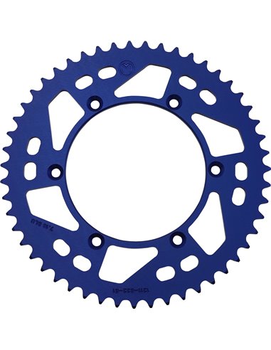 Cremalheira de alumínio Hus 51T Blue Moose Racing HP 1211-822-51-12