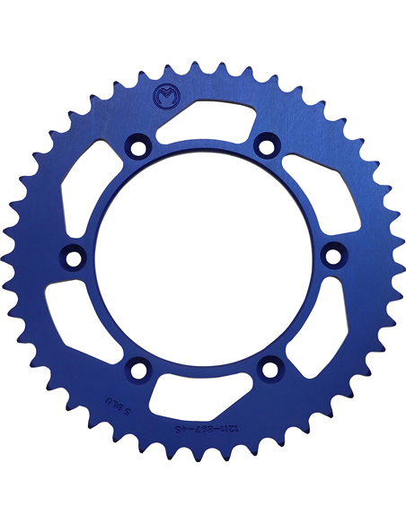 Corona de aluminio Ktm 45T Blue Moose Racing Hp 1211-897-45-12