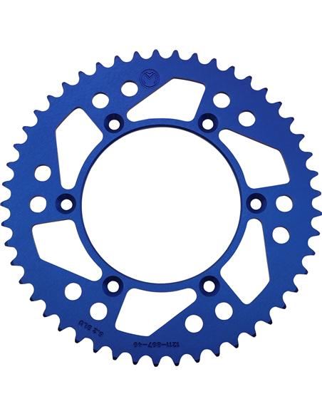 Couronne aluminium Ktm 49T Blue Moose Racing Hp 1211-897-49-12